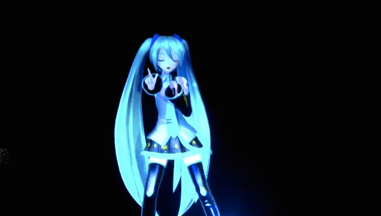 A Japanese Hologram Played Letterman Last Night