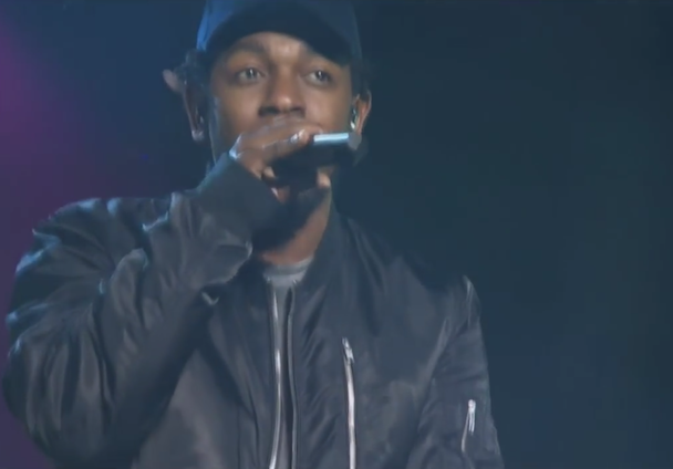 Watch Kendrick Lamar Perform "i" At Cleveland Cavaliers' Season Opener