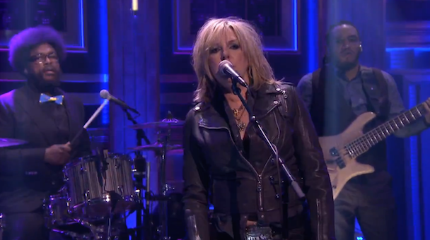 Watch Lucinda Williams Play With The Roots On Fallon
