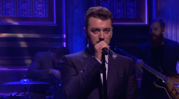 Watch Sam Smith Sing "I'm Not The Only One" On The Tonight Show