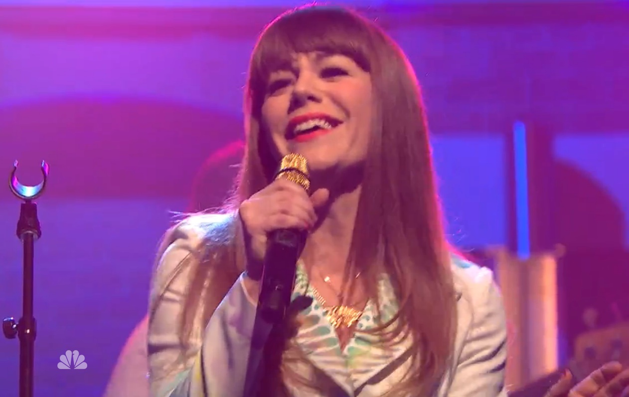 Jenny Lewis on Seth Meyers