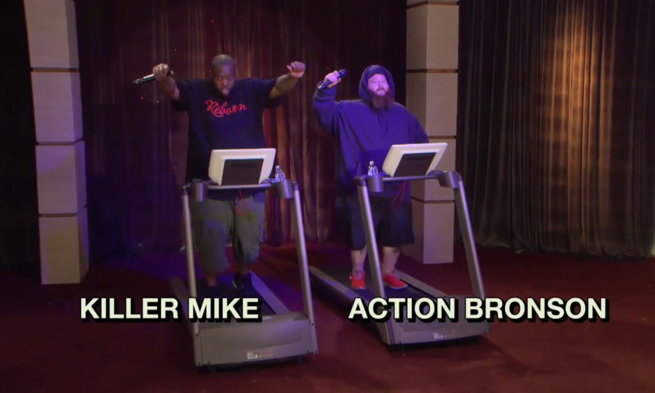 Killer Mike and Action Bronson on The Eric Andre Show