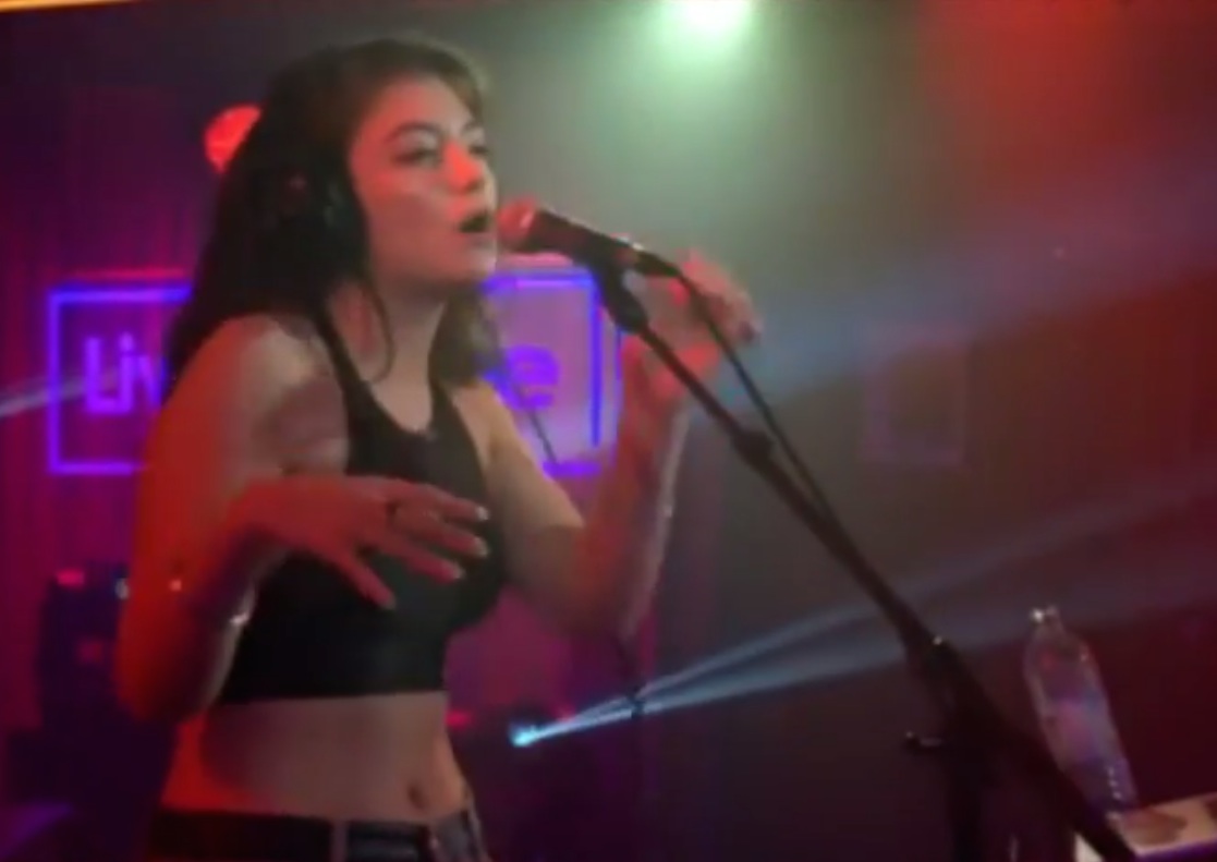 Lorde on BBC Live Lounge