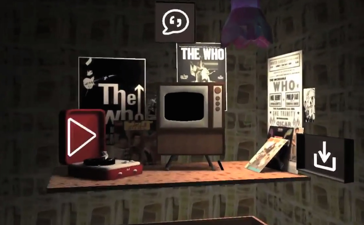 The Who virtual reality app