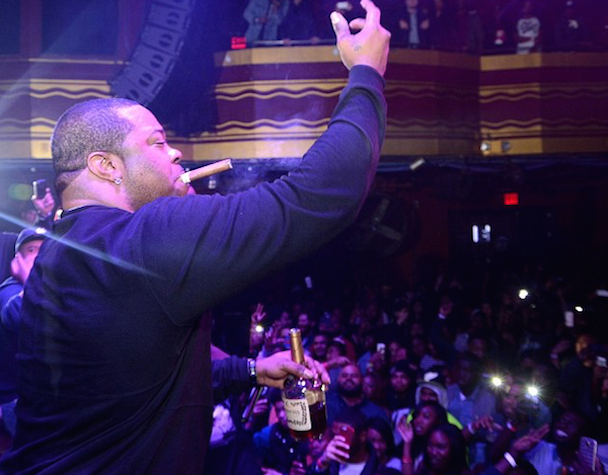 Watch Busta Rhymes' Bloody, Ill-Advised Stage Dive