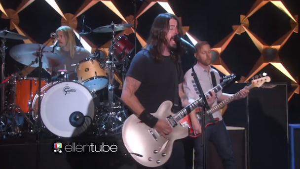Watch Foo Fighters Play Ellen