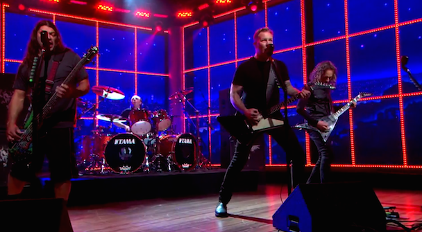 Watch Metallica Finish Their Residency On Ferguson