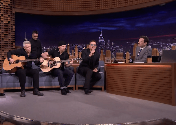 U2 Are Doing A Whole Week On The Tonight Show