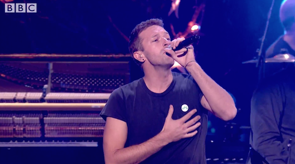 Watch Coldplay Play The 2014 BBC Music Awards With Chris Martin Backstage