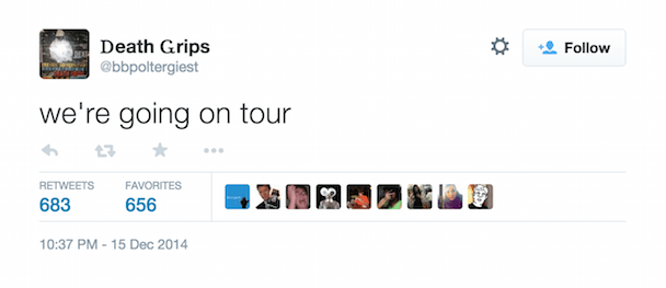 Did Death Grips Just Announce A Tour?