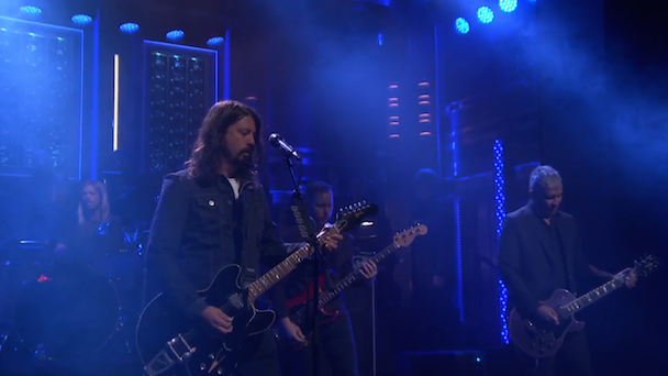 Watch Foo Fighters Perform "I Am A River" On Fallon