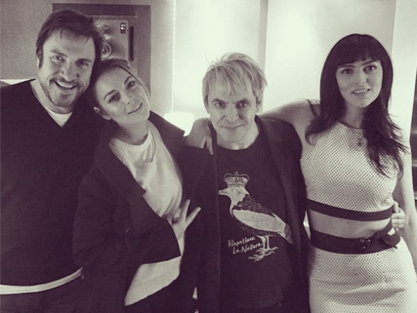 Lindsay Lohan Says She's Recording With Duran Duran