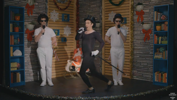 Watch The Lonely Island Perform "I'm A Hustler" On Comedy Bang! Bang!