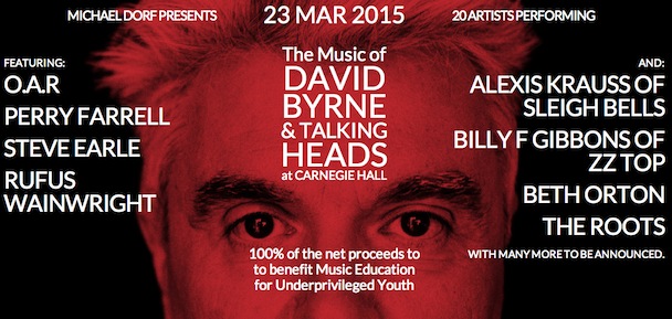 Perry Farrell, The Roots, Beth Orton To Play NYC Talking Heads Tribute Concert