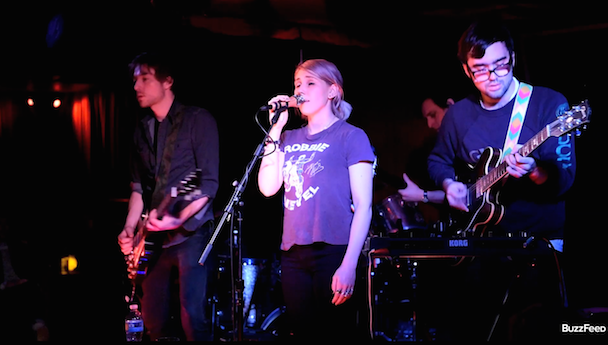 Watch Zosia Mamet's Band Chacha Play Their Debut Single "Too Good" In NYC