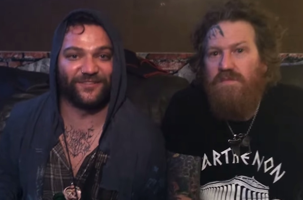 Bam Margera and Brent Hinds