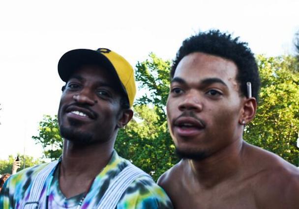 Chance The Rapper and Andre 3000