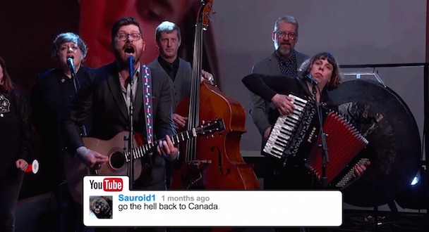 Watch The Decemberists Sing YouTube Comments On Jimmy Kimmel Live!