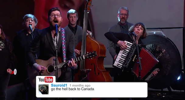Watch The Decemberists Sing YouTube Comments On Jimmy Kimmel Live!