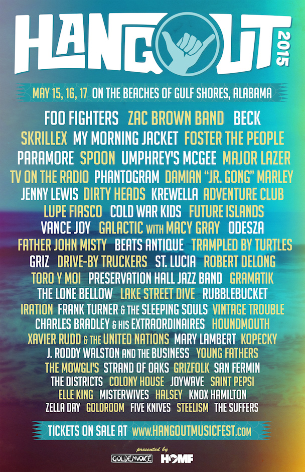 Hangout Festival 2015 Lineup