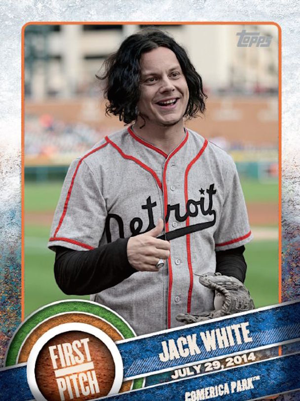 Jack White Gets His Own Detroit Tigers Baseball Card