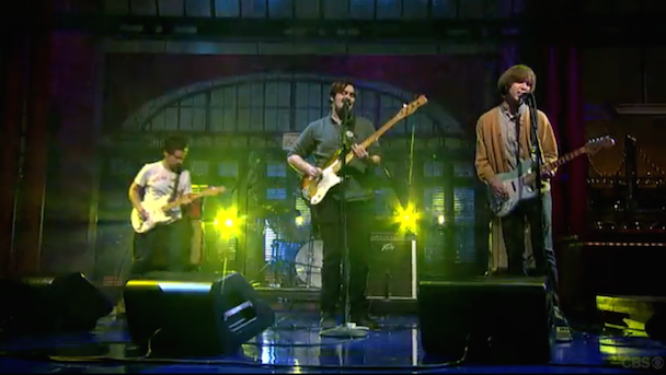 Watch Parquet Courts Perform "Bodies Made Of" On Letterman