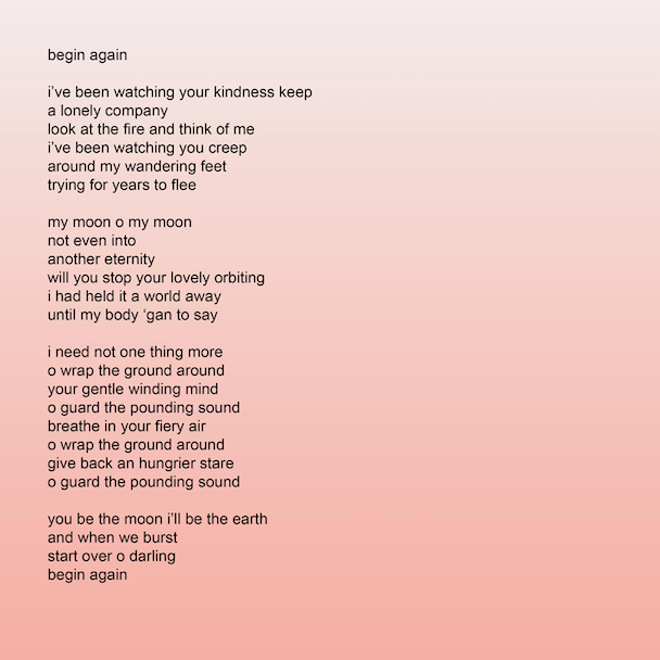 Begin Again Lyrics