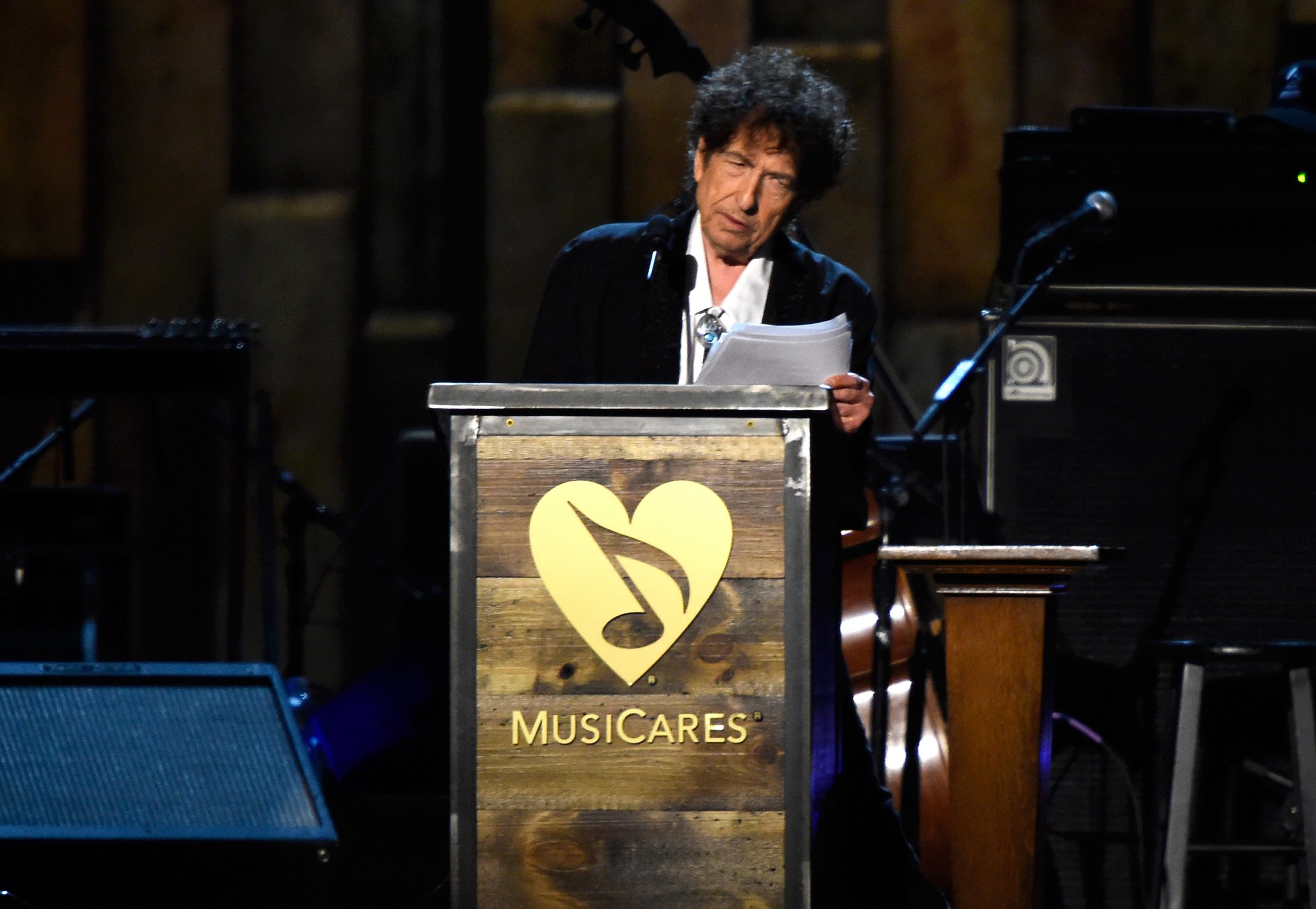 Bob Dylan MusiCares Interview