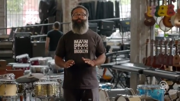 Watch TV On The Radio's Kyp Malone As A Brooklyn Music Store Clerk On Broad City