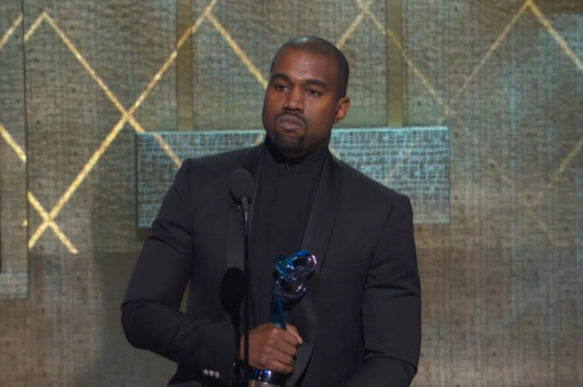 Kanye West at BET Honors