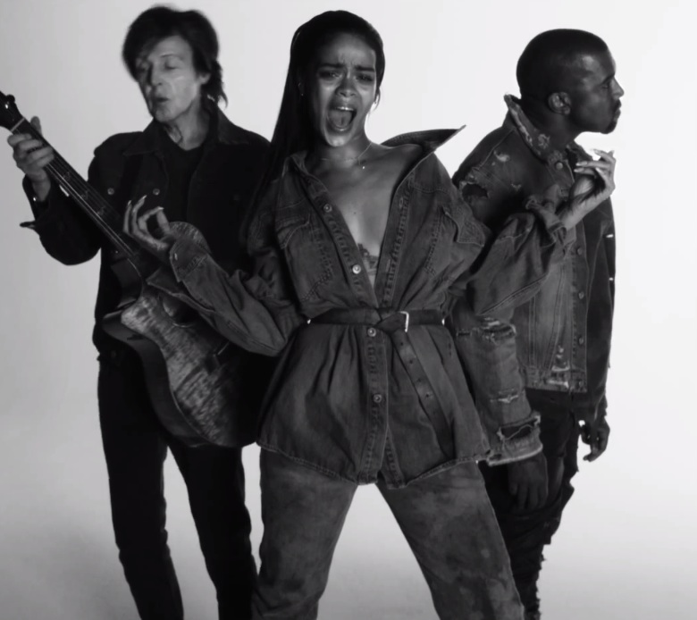 Rihanna, Kanye West, & Paul McCartney - 
