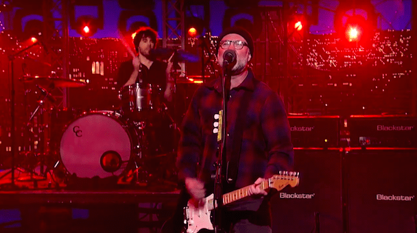 Watch Bob Mould (Literally) Bring Down The House On Letterman