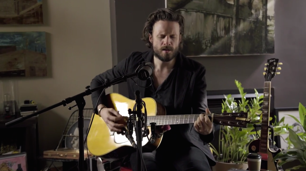 Watch Father John Misty Cover Leonard Cohen's "Bird On The Wire" On The Strombo Show