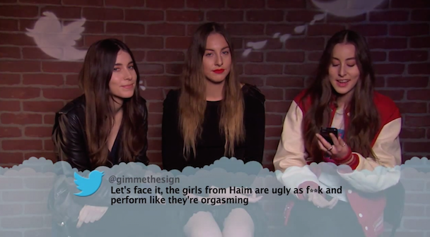Watch Drake, Haim, & Sia Read Mean Tweets About Themselves On Jimmy Kimmel
