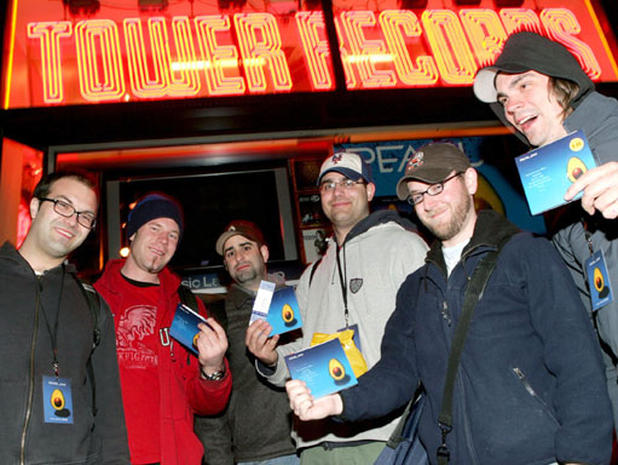 Tower Records Pearl Jam midnight release