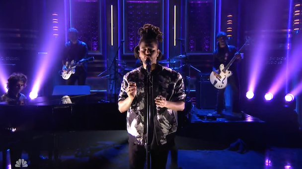 Watch The Weeknd's Passionate "Earned It" Performance On Fallon