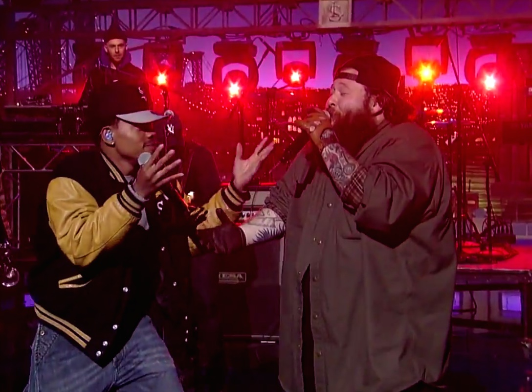 Action Bronson and Chance The Rapper on Letterman