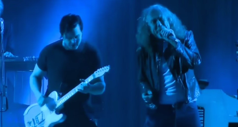 Jack White and Robert Plant