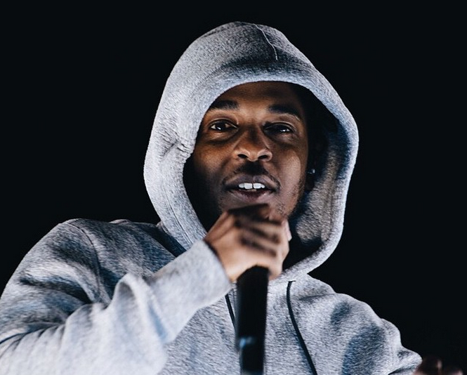 Kendrick Lamar on Reebok truck