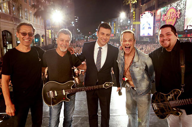 Van Halen and Jimmy Kimmel