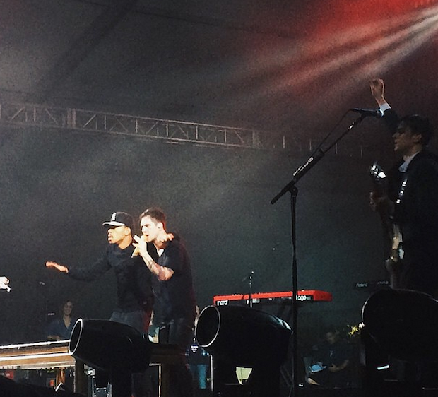 Watch Chance The Rapper Join Panic! At The Disco Onstage In Riverside