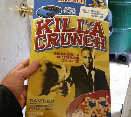Killa Crunch Cam'ron Cereal Scavenger Hunt