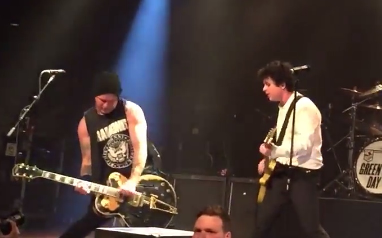 Tim Armstrong and Green Day