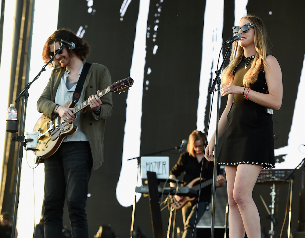 Watch Hozier & Este Haim Cover The Time's "Jungle Love" At Coachella