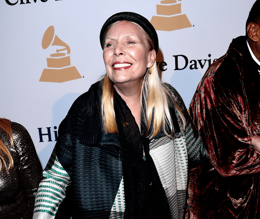 Joni Mitchell Hospitalized