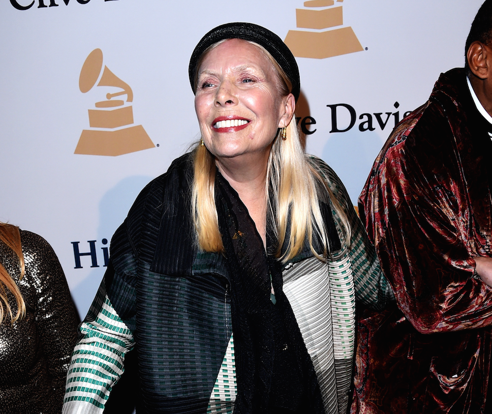 Joni Mitchell Hospitalized