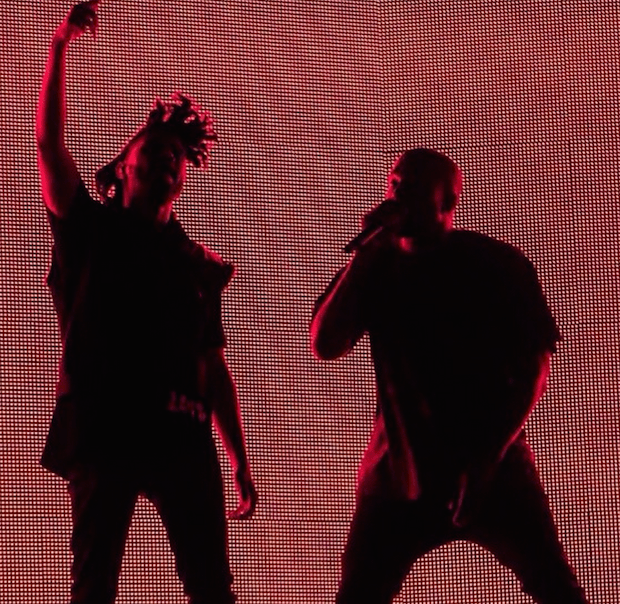 Watch Kanye West's Surprise Coachella Performance With The Weeknd