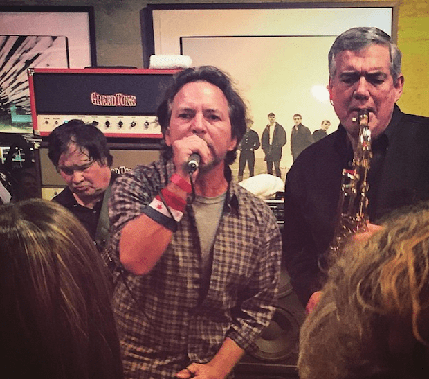 Watch Eddie Vedder Join The Sonics At Record Store Day Show In Seattle