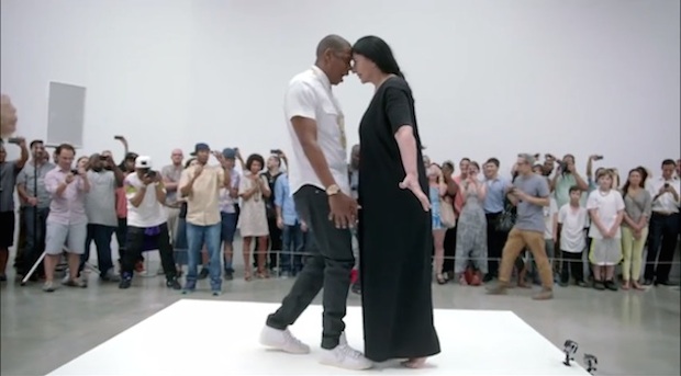 Jay Z and Marina Abramovic