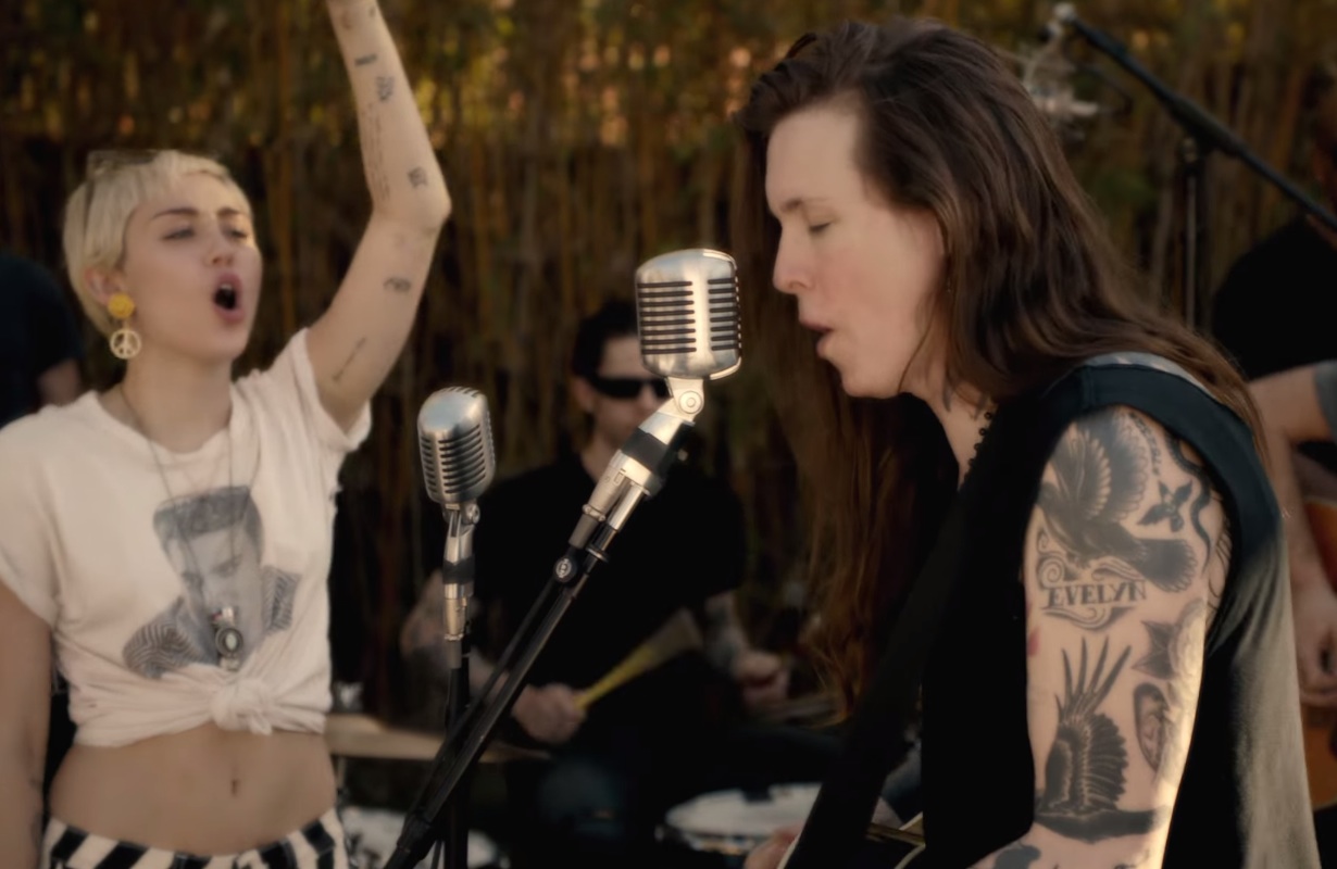 Miley Cyrus and Against Me